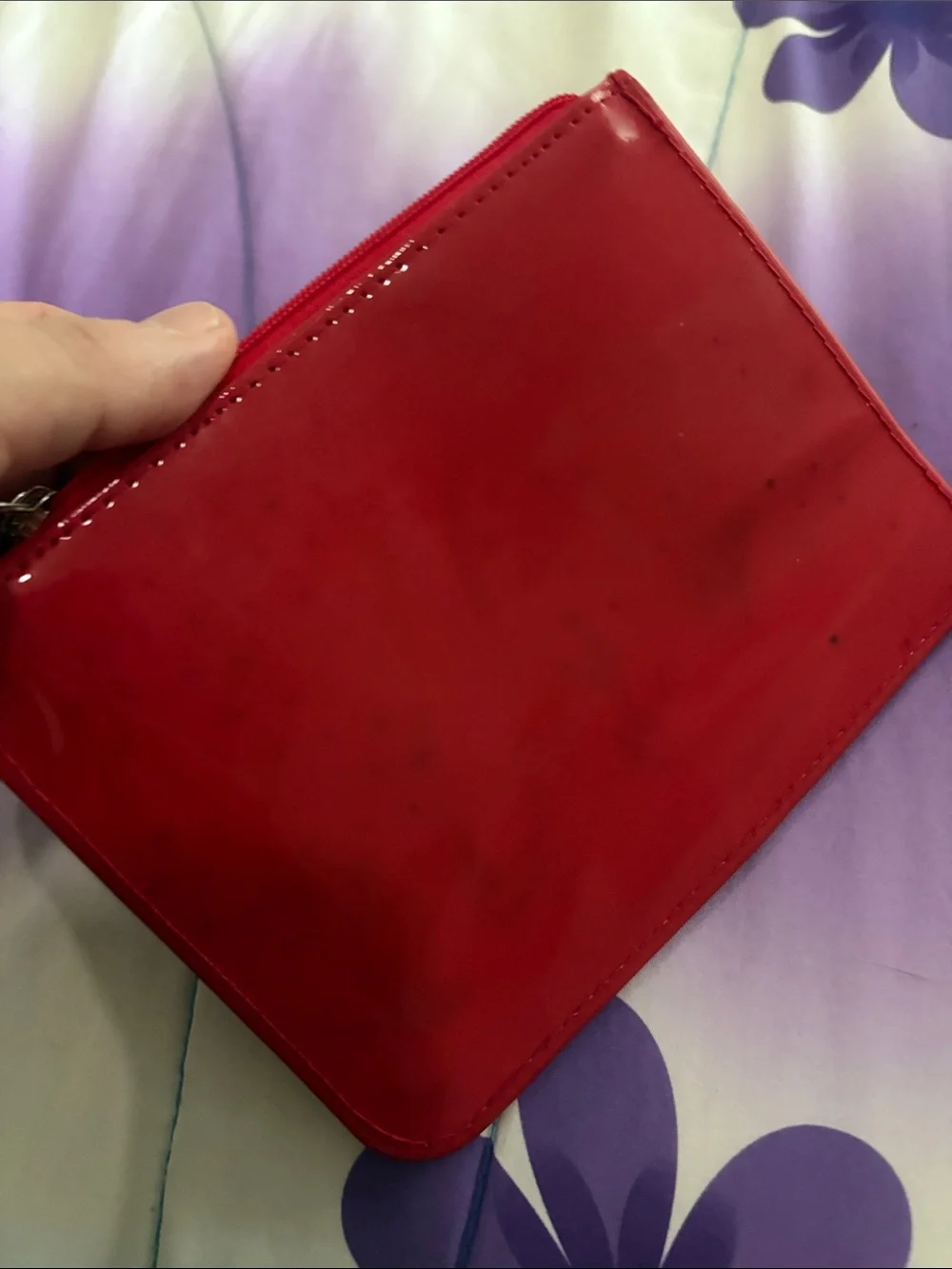 Givenchy Parfum Red Cosmetic Pouch Brand New.